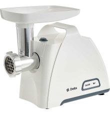 Мясорубка Delta DL-6104M белый/серый