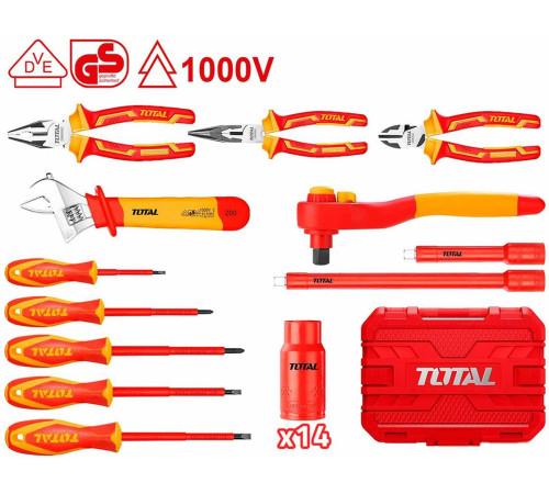 Универсальный набор инструментов Total THKITH2601 26 предметов