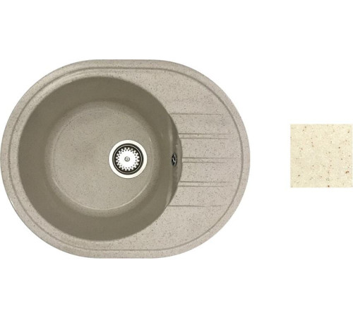 Кухонная мойка БелЭворс New Lux R бежевый