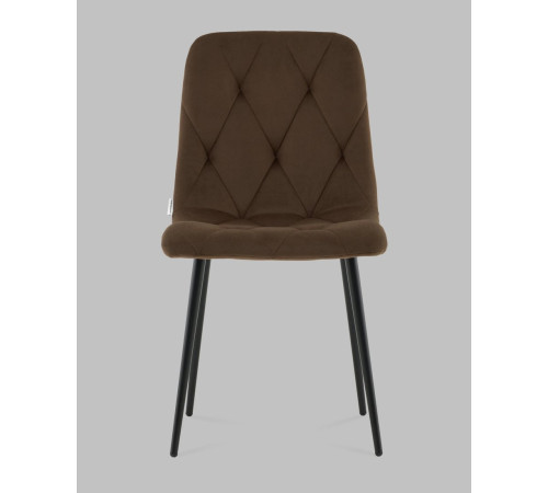 Стул Stool Group Одди Diamond AV 443-Cch-KP3-9005 велюр коричневый