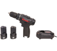 Дрель-шуруповерт Kress KU201.2 с 2-мя АКБ, сумка