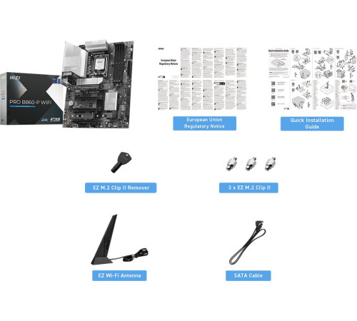 Материнская плата MSI Pro B860-P WiFi