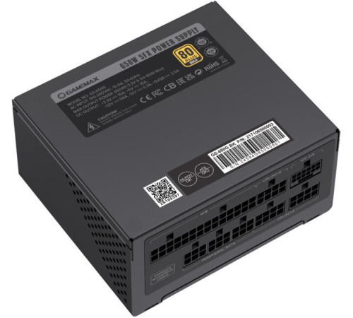 Блок питания GameMax GS-650G черный