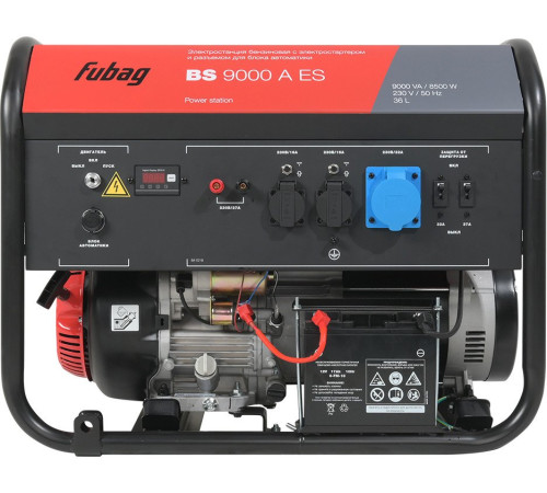 Бензиновый генератор Fubag BS 9000 A ES 641092