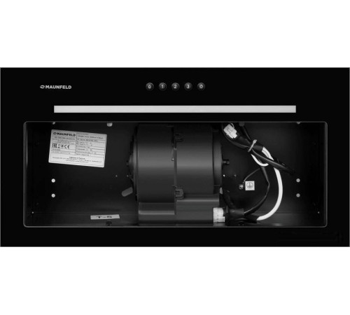 Кухонная вытяжка MAUNFELD Crosby Hardy 1000Push черный