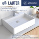 Умывальник Lauter Silenta 21S551PW Pure White