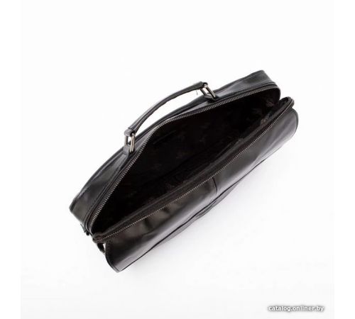 Мужская сумка Poshete 253-35202-24-BLK черный