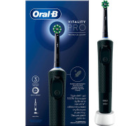 Электрическая зубная щетка Oral-B Vitality Pro D103.413.3 Cross Action Protect X Clean Black 4210201427100 черный