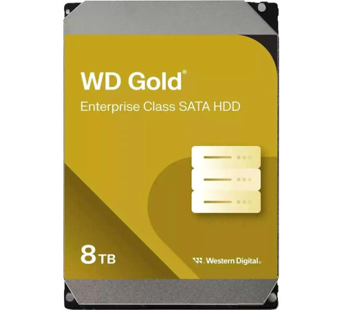 Жесткий диск WD Gold 8TB WD8005FRYZ