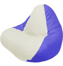 Кресло-мешок Flagman Relax Г4.1-003 синий/белый