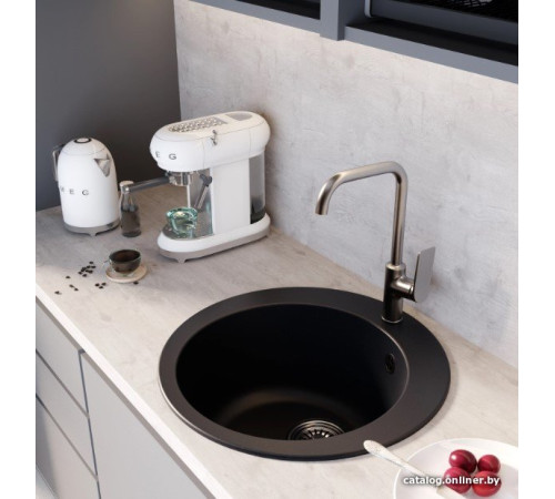 Кухонная мойка Mixline ML-GM13 551898 ультра-черный