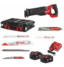 Сабельная пила Milwaukee M18 FSZ100P 4933498242 с 2-мя АКБ, кейс