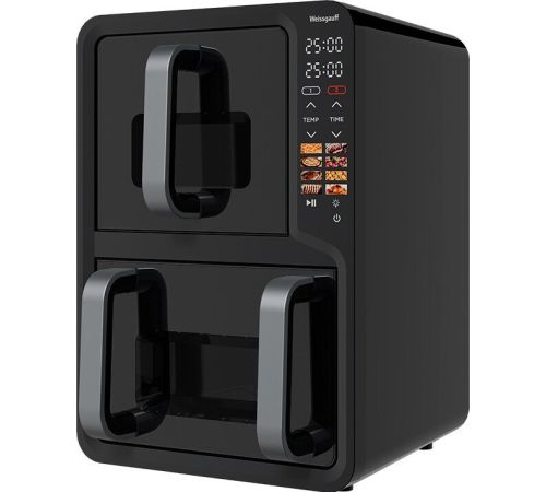 Аэрогриль аэрофритюрница Weissgauff WAF 712 DB Double Compact Fry
