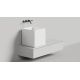 Умывальник Salini Armonia Square 03 130513G S-Sense, глянцевый
