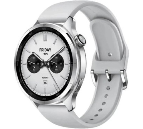 Умные часы Xiaomi Watch S4 серебристый, международная версия