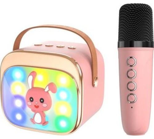 Беспроводная колонка Maxtop KK03 кролик, розовый