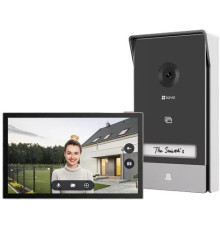 Комплект видеодомофона Ezviz HP7 2K CS-HP7-R100-1W2TFC