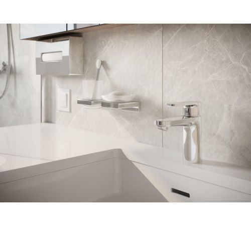 Стакан для зубной щетки и пасты Hansgrohe AddStoris 41749000