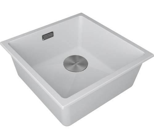 Кухонная мойка Paulmark IT-Granit Lumi 45 Uni-Skew LU45SK-WH белый