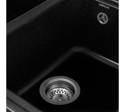 Кухонная мойка Gerhans C02 оникс