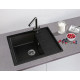 Кухонная мойка ZorG Torino 62 черный опал