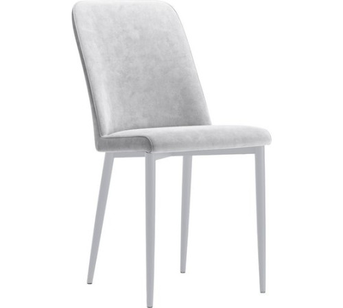 Стул Табурет Софт бренди 20 кант в цвет, каркас белый