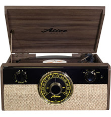 Виниловый проигрыватель Alive Audio Fusion Dark Wood