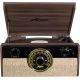 Виниловый проигрыватель Alive Audio Fusion Dark Wood