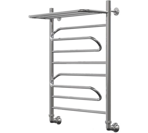 Полотенцесушитель Granula Браво, нижнее подключение с полкой 50х85 см