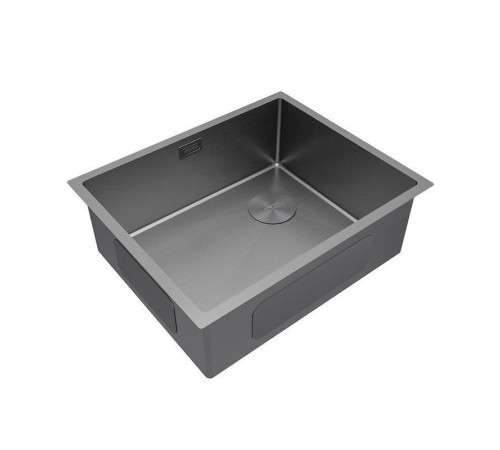 Кухонная мойка Paulmark NEXT-SKEW 54 UNI PM885444-MG серый/серый матовый