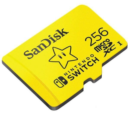 Карта памяти SanDisk Nintendo Switch Licensed Card Super Mario Edition microSDXC 256GB SDSQXAO-256G-GN3ZN