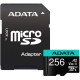 Карта памяти ADATA Premier Pro AUSDX256GUI3V30SA2-RA1 microSDXC 256GB с адаптером