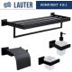 Набор аксессуаров для ванной Lauter 21SH71062 + 21SH71092 + 21SH71102 + 21SH71152 Matt Black, 4 предмета