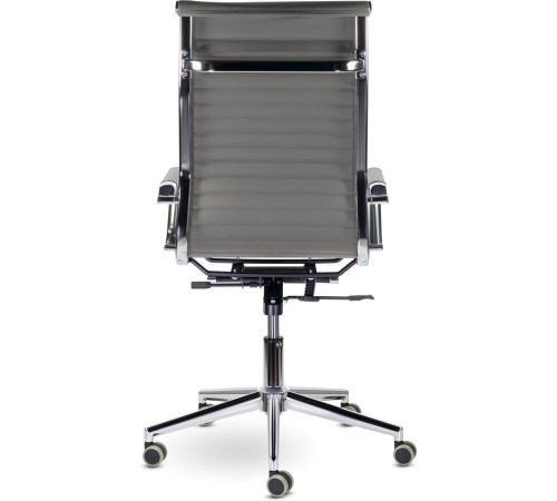 Кресло Brabix Premium Intense EX-531 экокожа/хром темно-серый