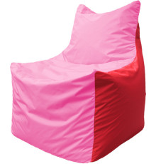 Кресло-мешок Flagman Фокс Ф2.1-199 розовый/красный