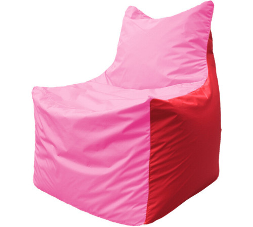 Кресло-мешок Flagman Фокс Ф2.1-199 розовый/красный