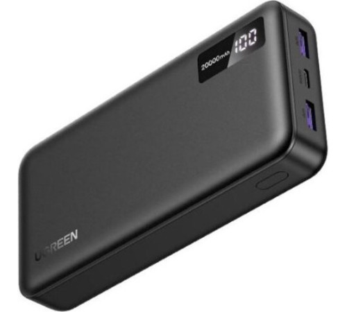 Внешний аккумулятор Ugreen PB312 20000mAh черный