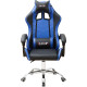Кресло Деловая обстановка Геймер BMG-01 черный/синий