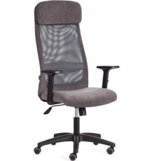 Офисное кресло TetChair Profit Plt флок/ткань серый