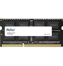 Оперативная память Netac Basic 8GB DDR3 SODIMM PC3-12800 NTBSD3N16SP-08