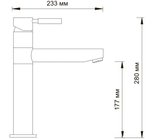 Смеситель Wasserkraft Main 4107