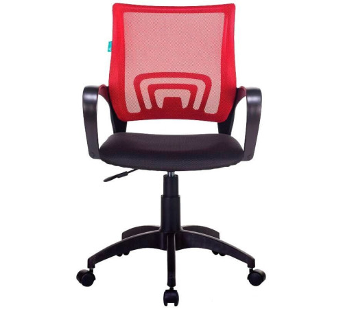 Кресло Бюрократ CH-695NLT черный/красный