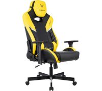Кресло Knight Thunder 5X черный/желтый