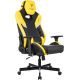 Кресло Knight Thunder 5X черный/желтый