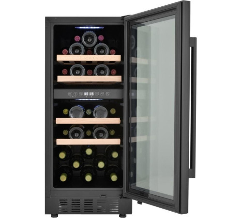 Винный шкаф ZUGEL ZCWI310DB Dual Zone