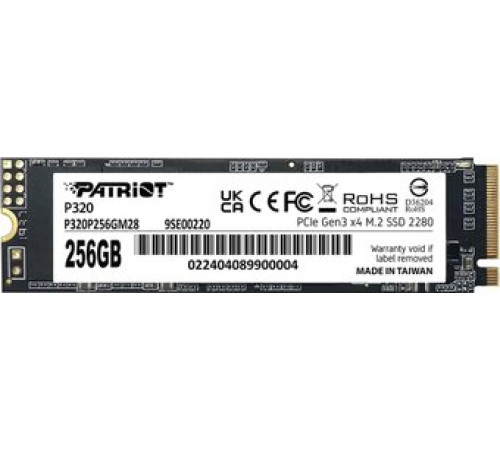 SSD Patriot P320 256GB P320P256GM28
