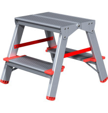 Лестница-стремянка Новая высота NV 512 двухсторонняя индустриальная 2x2 ступени