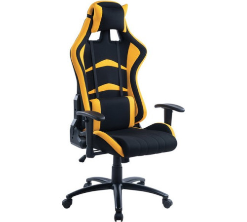 Игровое геймерское кресло Helmi Pointer HL-G07 306178 черный/желтый