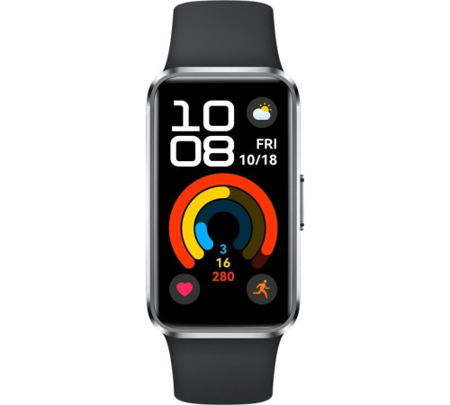 Фитнес-браслет Huawei Band 10 матовый черный, международная версия