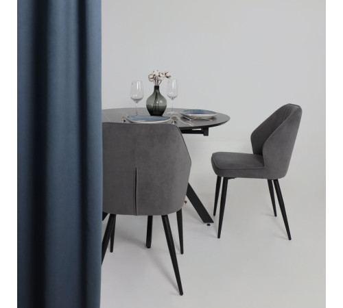 Стул Мамадома Michael b28 Antracite Lux/черный